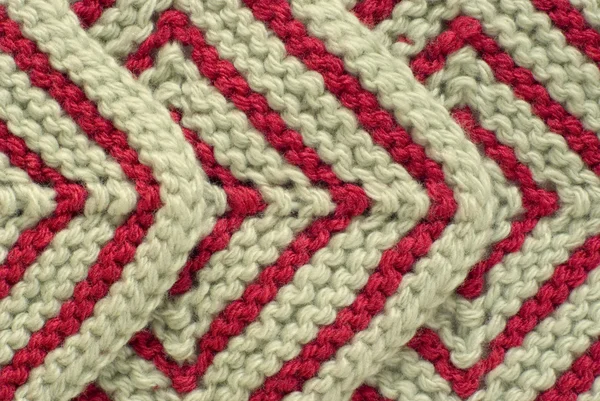 Knitting on spokes — Stock Photo, Image