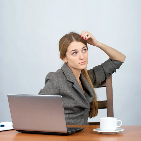Relaxing businesswoman — Stock Photo, Image