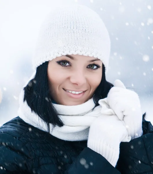 Chica de invierno — Foto de Stock