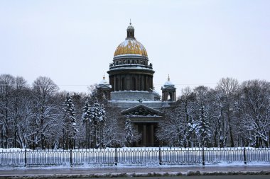 St. Isaac's Cathedral, St. Petersburg, Russia clipart