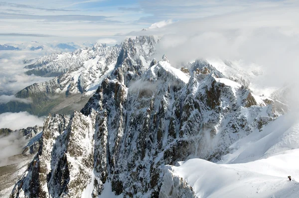 Pohled na Alpy — Stock fotografie