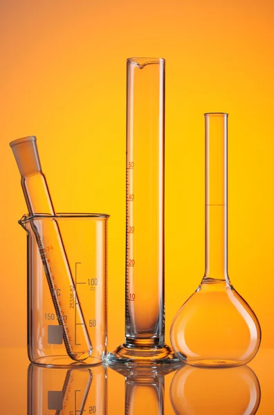 Frascos químicos — Fotografia de Stock