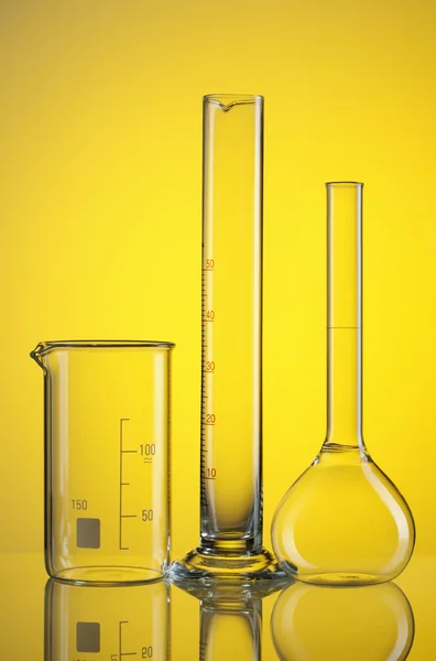 化学烧瓶 — 图库照片