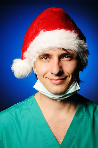 Хирург Санта — стоковое фото