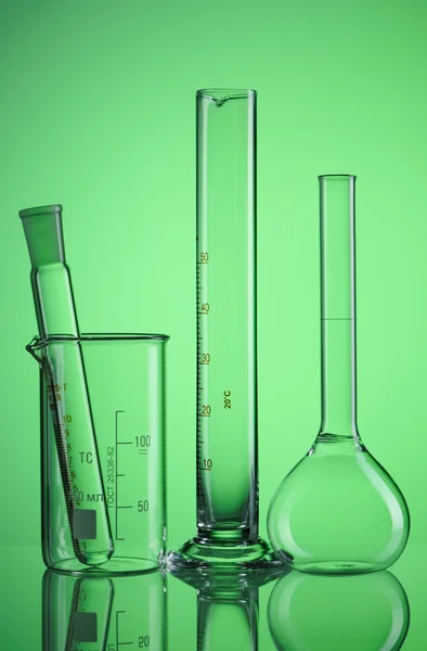 Химические колбы — стоковое фото