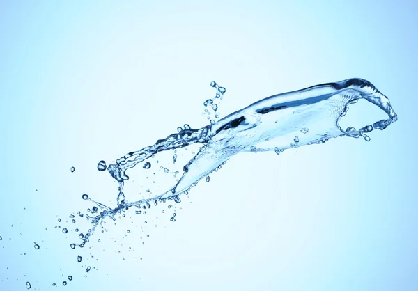 Mooie Water Splash Snelheid Schot — Stockfoto
