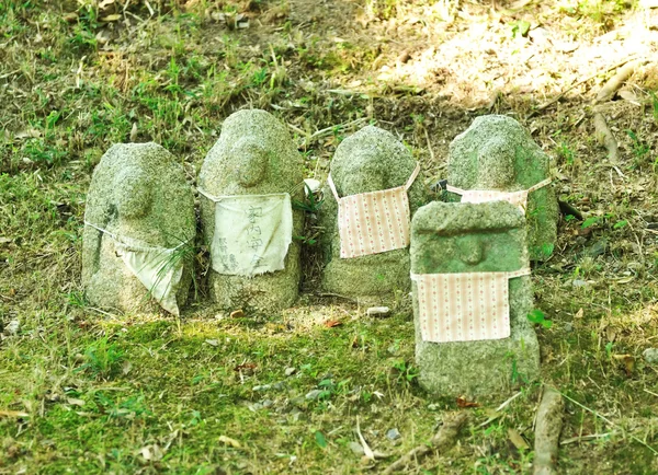 Groep van Japanse steen — Stockfoto