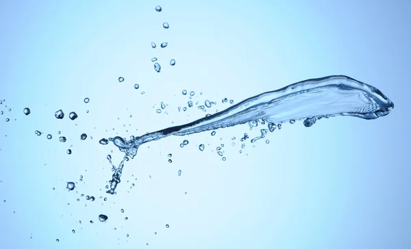 Prędkość Rozchlapać Piękne Wody Strzał — Zdjęcie stockowe
