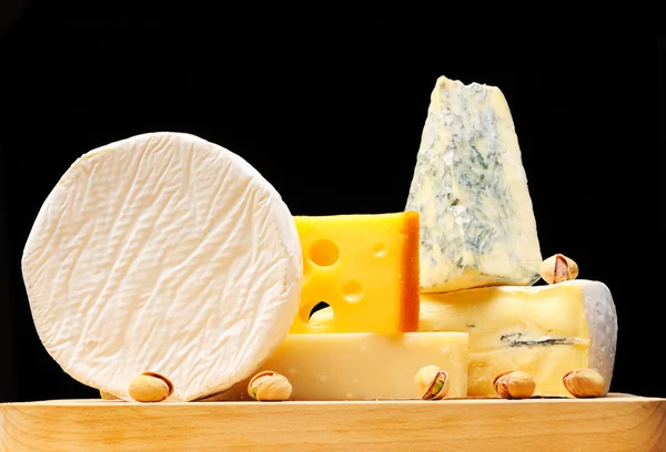 다양 한 종류의 치즈 — 스톡 사진