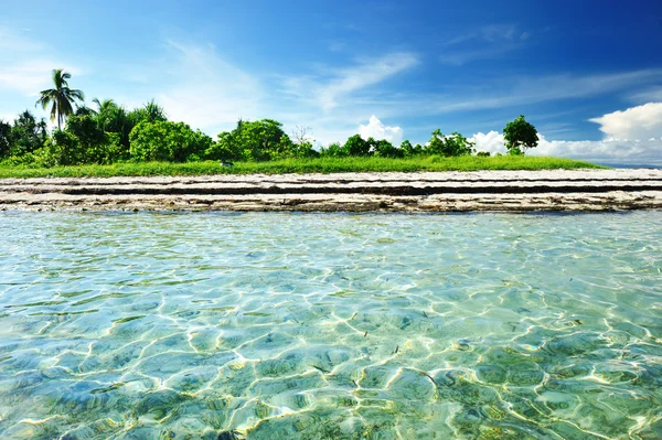 Piękna Plaża Bohol Filipiny — Zdjęcie stockowe