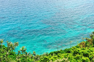 vahşi güzel plajı uzak Adası, Filipinler