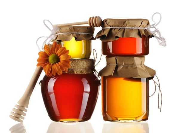 Jar の蜂蜜、北斗七星 — ストック写真