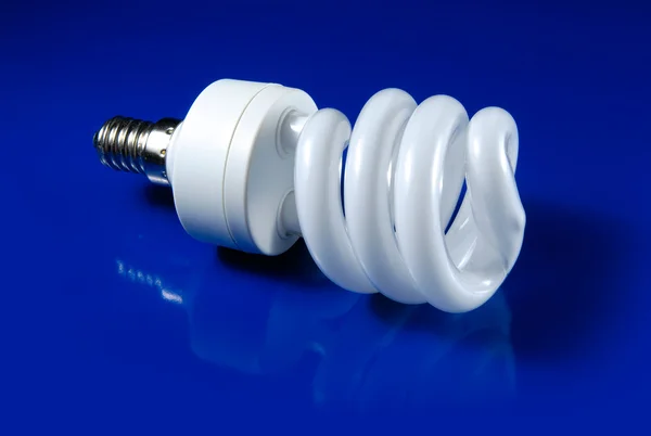 Lámpara fluorescente compacta — Foto de Stock