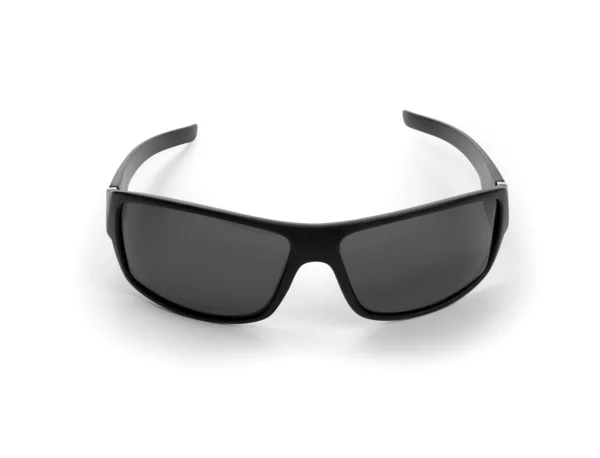 Óculos Sol Pretos Fundo Branco Caminho Isolado Incluído — Fotografia de Stock
