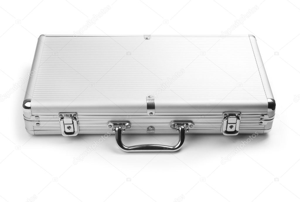 Silver briefcase Stock Photo by ©grekoff 4799085