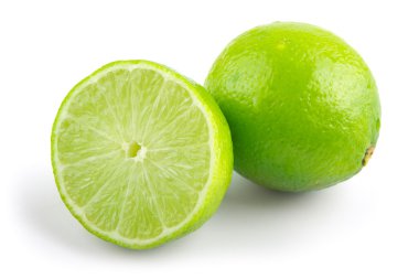 Green limes clipart