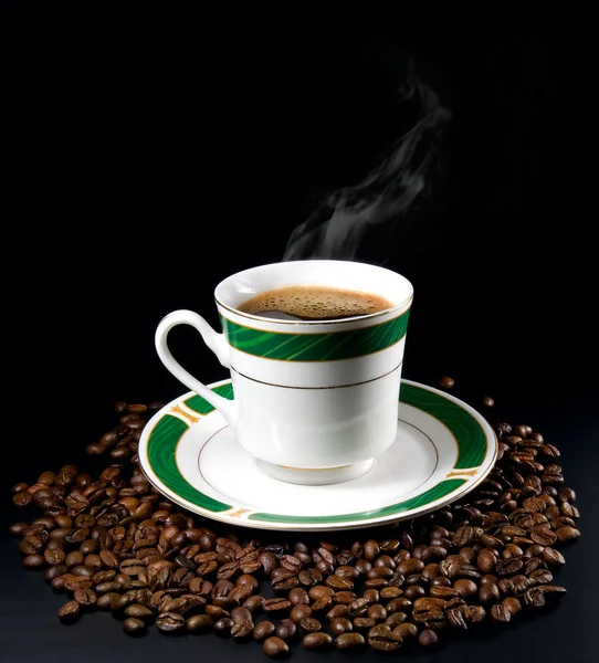 따끈 한 커피 — 스톡 사진