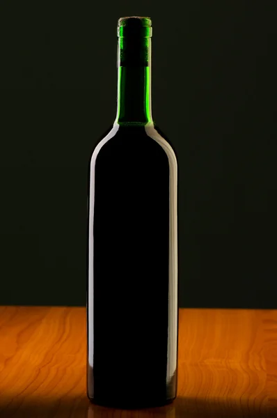 葡萄酒概念与渐变背景 — 图库照片