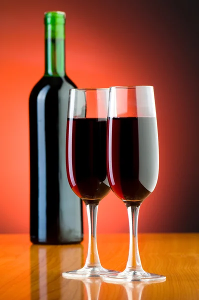 Arka plan şarap bardakları — Stok fotoğraf