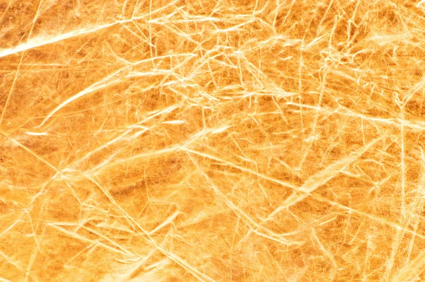 Glänzende Oberfläche des goldenen Reflektors — Stockfoto