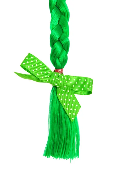 Zelený pletenec jako koncept pro st patrick den — Stock fotografie