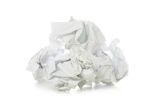 たくさんの無駄になる紙のリサイクルの概念 — ストック写真