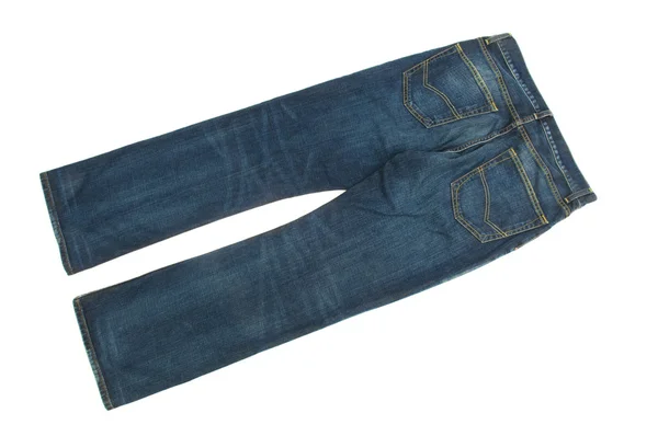 Paire de jeans isolés sur fond blanc — Photo