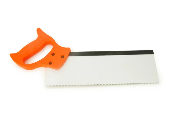 Hand saw isolated on the white background — Stock Photo, Image