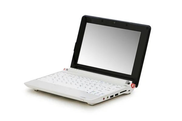 Netbook isolated on the white background — Stock Photo, Image
