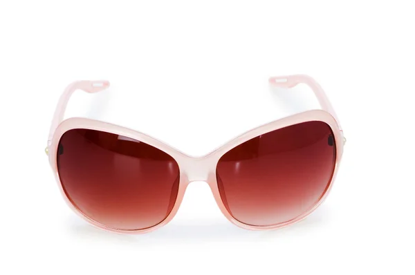 Stijlvolle zonnebrillen geïsoleerd op de witte achtergrond — Stockfoto