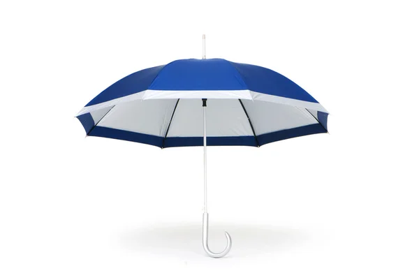 Bunter Regenschirm isoliert auf weißem Hintergrund — Stockfoto