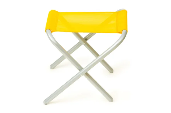 Beach chair isolated on the white background — Stock Photo, Image
