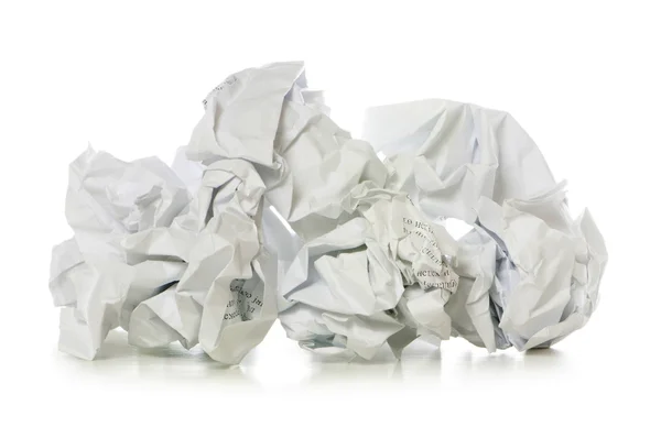 Concept de recyclage avec beaucoup de déchets de papier — Photo