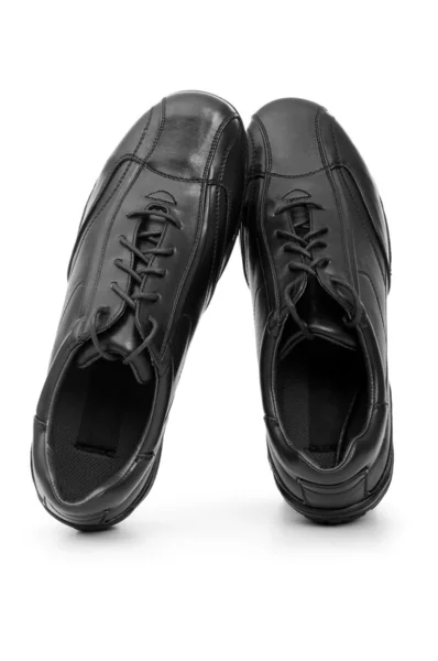 Férfi cipő elszigetelt a fehér háttér — Stock Fotó