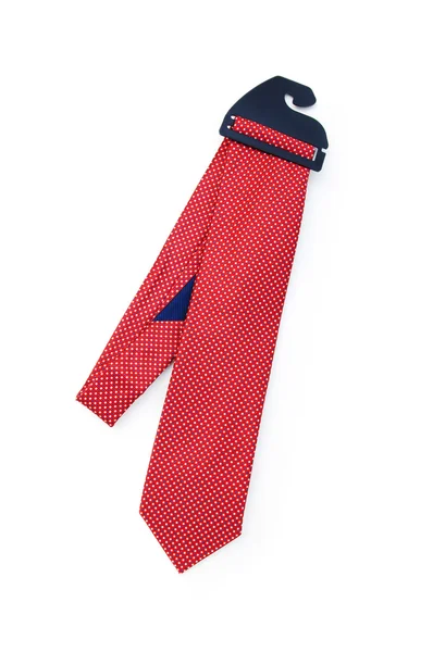 Silk tie isolated on the white background — Stock Photo, Image