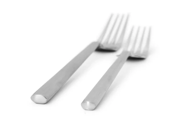 Table utensils isolated on the white background — Stock Photo, Image