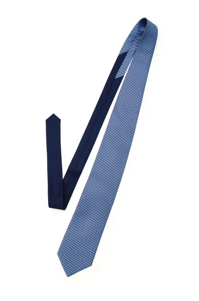 Hedvábná kravata izolované na bílém pozadí — Stock fotografie