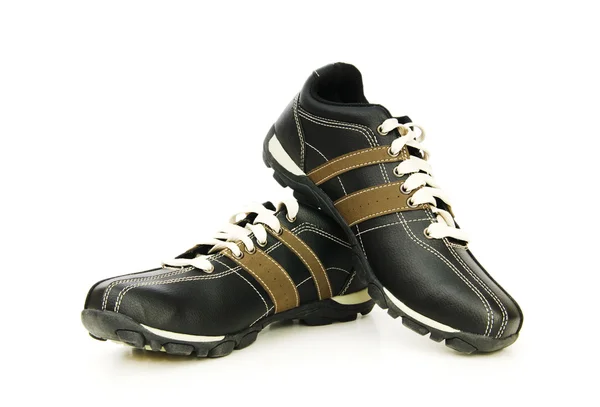 Sapatos esportivos isolados no branco — Fotografia de Stock