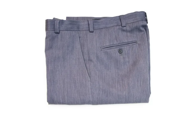 Par jeans isolerat på den vita bakgrunden — Stockfoto