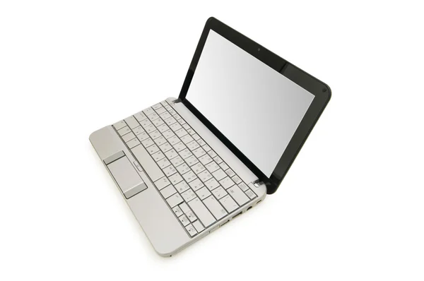 Netbook isolated on the white background — Stock Photo, Image