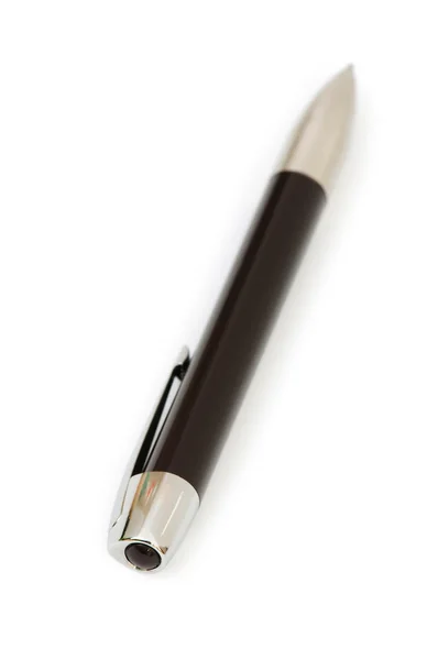 Beyaz arkaplana izole kalem yazılıyor — Stok fotoğraf