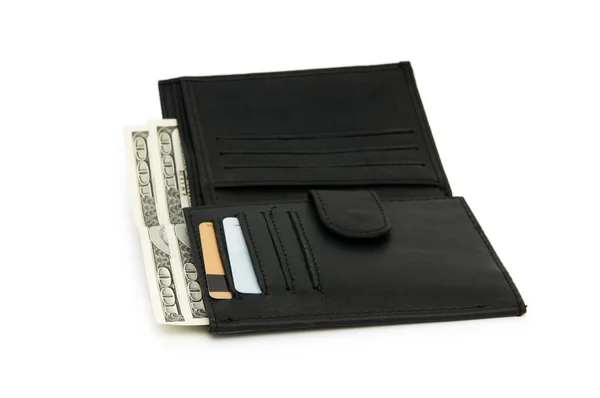 Wallet isolated on the white background — Stock Photo, Image