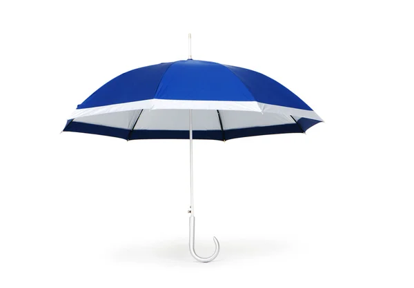 Bunter Regenschirm isoliert auf weißem Hintergrund — Stockfoto