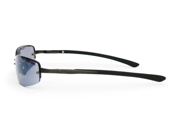 Стильні сонцезахисні окуляри ізольовані на білому тлі — стокове фото