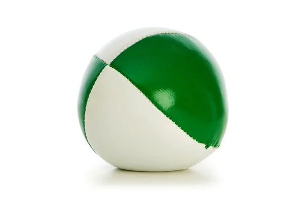 흰색 절연 녹색 스트레스 공 — 스톡 사진