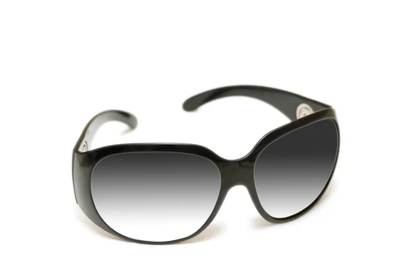 흰색 배경에 고립 된 블랙 선글라스 — 스톡 사진