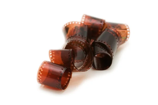 Roll of film isolated on the white background — Stock Photo, Image