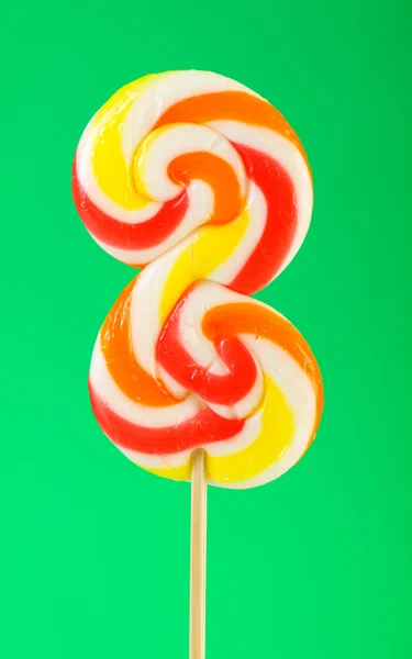 Colourful lollipop against the colourful background Stock Photo