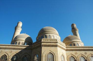 Modern cami ve Minare Bakü, Azerbaycan