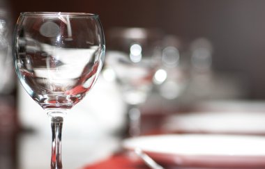 Masada şarap kadehleri - alanın sığ derinliği